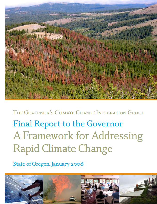 A Framework for Addressing Rapid Climate Change State of Oregon U.S